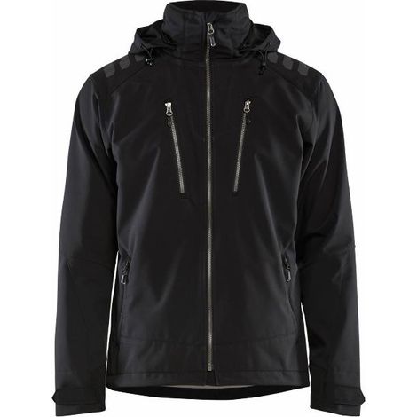 Softshelljacke BLAKLADER Wasserabweisend T.S - SCHWARZ - 474925139900-S