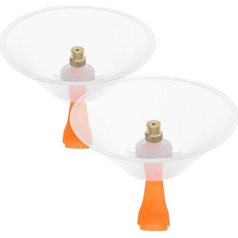 2pcs Drift Guard Spray Nozzles Transparent Windproof Spray Nozzle Replacement For Agricultural Sprayer Gardening Spray Nozzles For Garden Hose And (1/5)