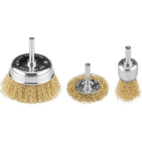 Spazzola metallica graphite 57t402 filo ottone 4500 RPM
