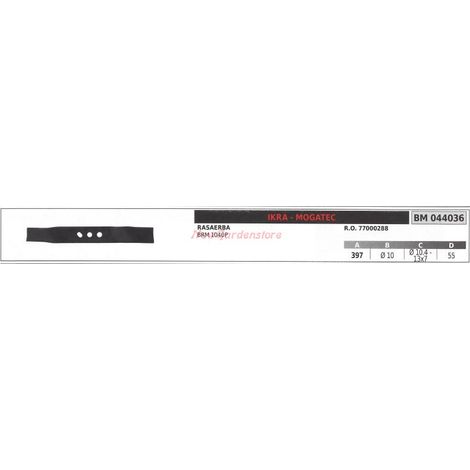 Cuchilla para cortadora de césped BMR 1040P IKRA 044036