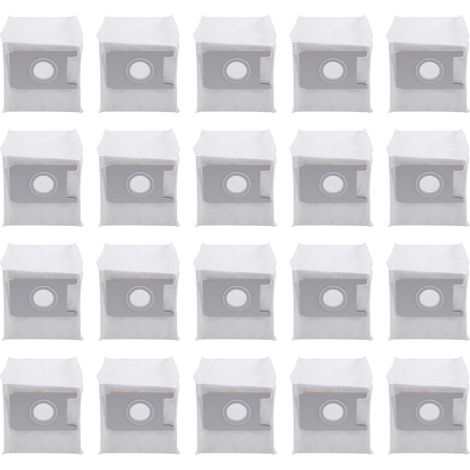 20 piezas accesorios bolsas polvo para Conga 2290 robot aspirador filtro polvo bolsa papel recambios (1/4)