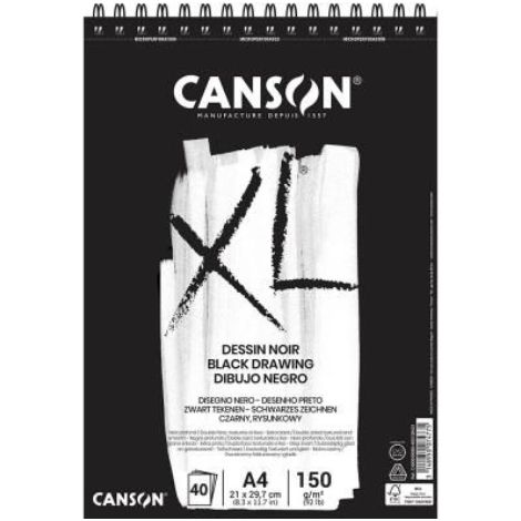 BLOCK DIB.G-C XL BLACK (esp) A4 40h