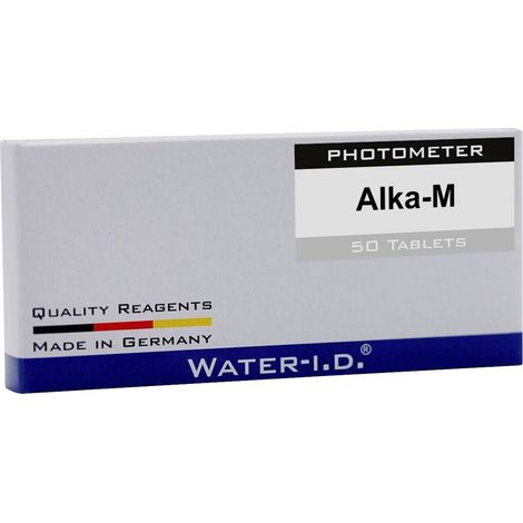 Tabletas test water-id alkalinität para flexitester precisas fáciles de usar