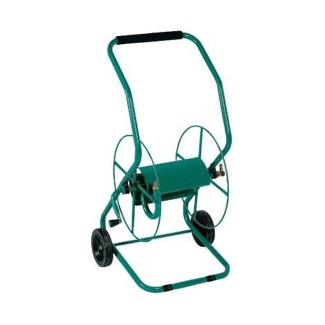 Avvolgitubo su ruota per tubo da irrigazione 560 x 1150 x 510 Maxi 120 metri - Capo Verde