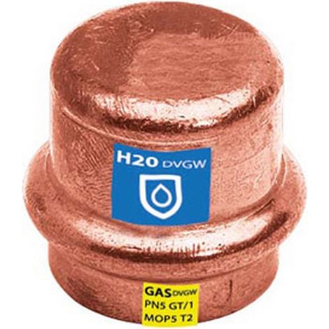 Capuchon de fermeture 22 mm, raccord combiné Frabo DVGW