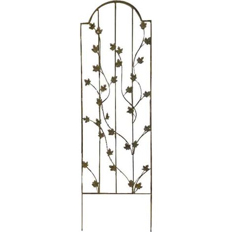 Treillage jardin fer Feuilles 50x156cm (1/2)