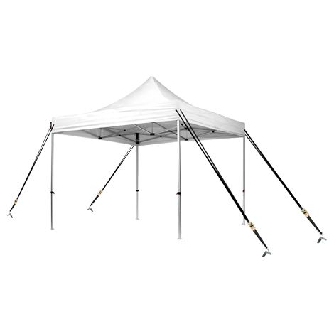 Sturmsicherung Pavillonsicherung Faltpavillon 10 m mit Erdnägeln - Zusätzliche Sicherheit, Stabilität für Ihr Pavillon Faltzelt Partyzelt von PROFIZELT24 Windschutz NEU (1/3)