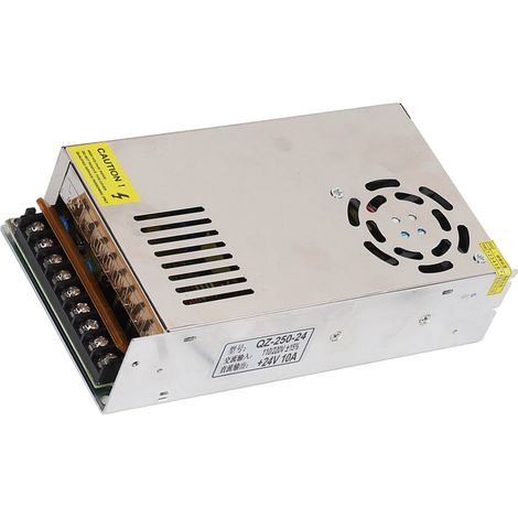 Gleichstrommotor 1000 U/min, hohe Drehzahl, hohes Drehmoment, einstellbar, reversibel, geräuscharm, für Handbohrmaschine und Drehbank, 24 V, mit Pleuelstange, Bohrfutter und Netzteil (1/5)