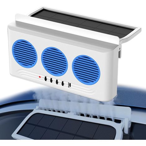 Extracteur d'air solaire pour voiture Ventilateur de (1/5)