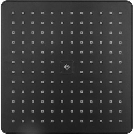Aqualine - Rociador de ducha 30x30 cm, negro mate SC174B (1/3)