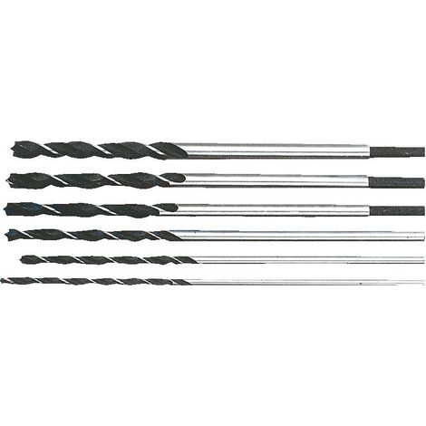 Brocas espirales para madera de 6-14 mm, juego de 6