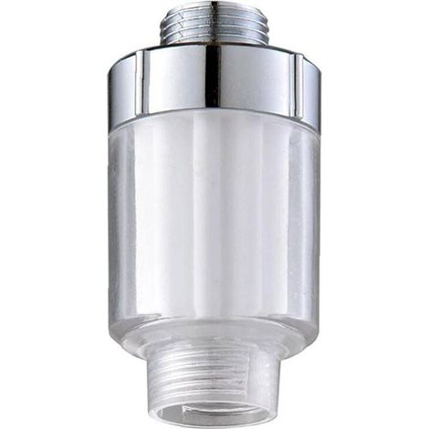 UlisemHard Filter-Duschhahn für Wasserenthärtungssystem, universeller transparenter Duschkopf, Whirlpool (1/4)
