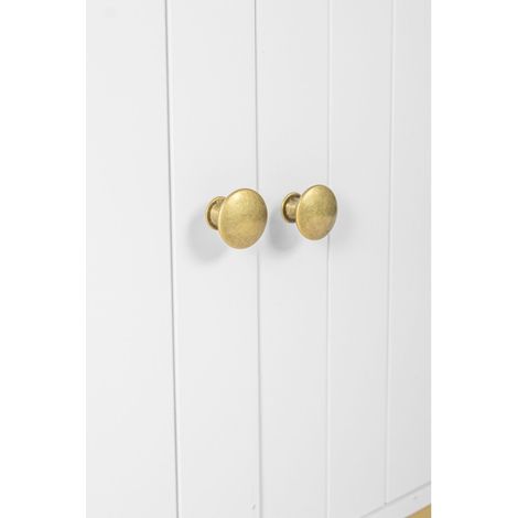 Katzenstreuschrank - holzoptik metallrahmen 2 turiges design