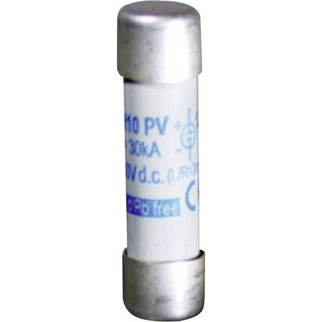 ESKA 1038728 Rapido Fusibile per fotovoltaico (Ø x L) 10.3 mm x 38 mm 12 A 1000 V/DC Rapido 1 pz.