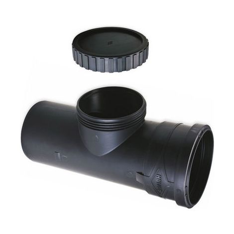 ISPEZIONE PPR BLACK ULTRA SILENT- DN 110- BAMPI- pezzi 1 (1/2)