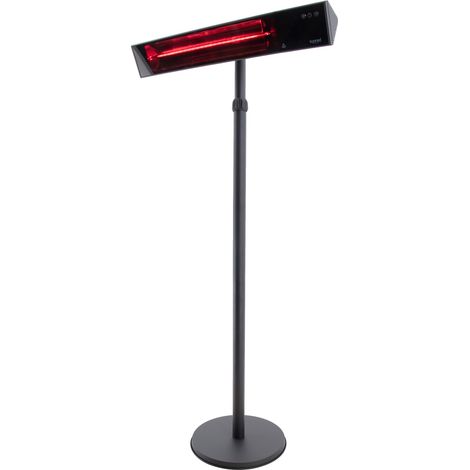 SUNRED® Smart Heater Proglax Gastro Standing Black 2000 W Heizstrahler stehend