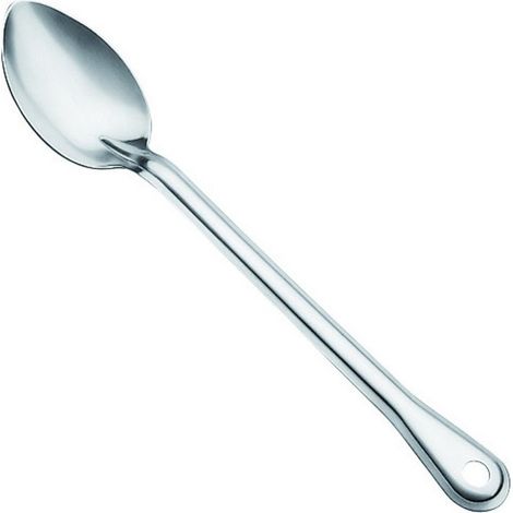 Cucchiaione da cucina in acciaio inox con gancio rivadossi