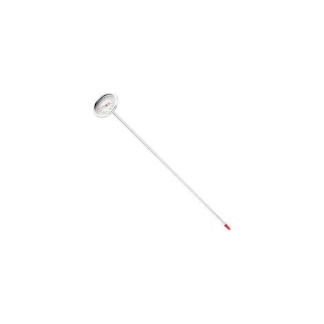 Thermomètre de Sol Compost Sonde Acier Inoxydable Qualité Alimentaire Longueur 50 cm 20 Pouces