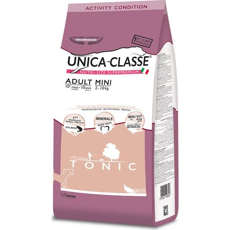 Unica Classe - Adult Mini Tonic Dry - Salmone 2 kg