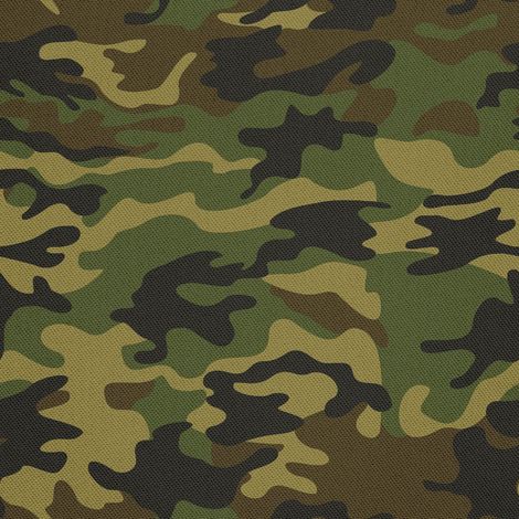 Dekostoffe exterior Oxford - Motiv Camuflaje 4 (1/5)