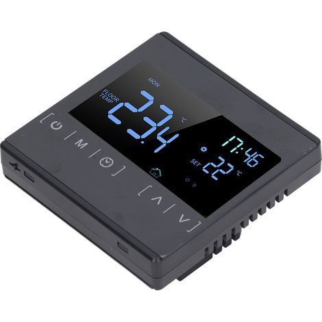 Termostato digital programable para el hogar, pantalla inteligente para sala de sudoración, CA de 85 V a 250 V. (1/5)