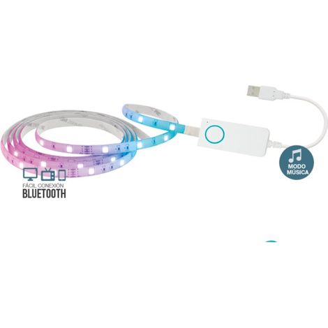 GSC 204035002 Kit 2M Smart LED-Streifen von Bluetooth 5W/M RGB IP44 (1/3)