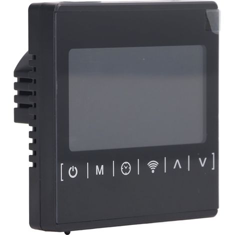 Thermostat intelligent WiFi carré pour fournaise avec écran tactile LCD pour la maison AC85V-250V (1/5)