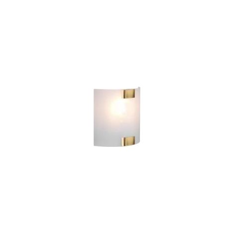 Trio Lighting Aplique de pared PURA pequeño metal y vidrio color bronce/níquel mate excl. 1x E27 max. 40W IP20 (1/5)