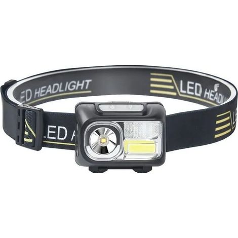 Lampe Frontale LED Rechargeable Torche tanche avec 8 Modes dclairage Idale pour Pche Camping Cyclisme YYV (1/4)
