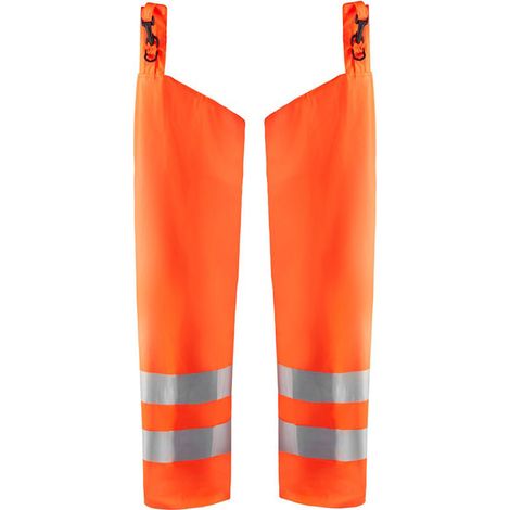 Guêtre de pluie haute-visiblité niveau 1 - Taille unique Orange fluo (1/4)