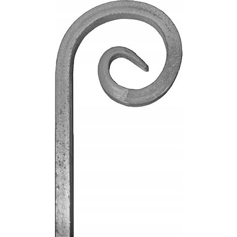 Elementi a spirale forgiati 10.340 12X12 H150XL80