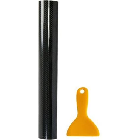 Film autocollant en fibre de carbone haute brillance 5D, film vinyle, film pour voiture, autocollant DIY pour voiture,150x30cm (1/4)