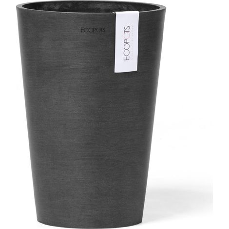 Ecopots Pisa 14 Blumentopf - L 14 cm x H 20 cm - Innen- und Außenbereich