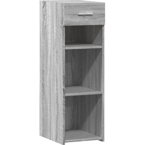 Maison Exclusive - Buffet sonoma gris 30x42,5x93 cm bois d'ingénierie (1/5)