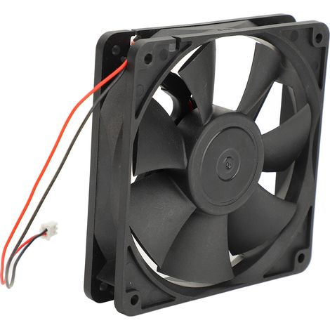 Ventilateur axial 120mm roulement à billes double 12V 2600tr/min 92CFM extracteur fumées soudure DIY imprimante 3D laser (1/5)