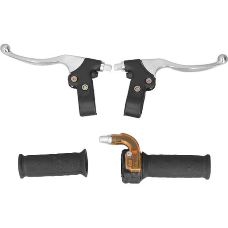 Leviers de frein de moto 22 mm, gauche/droite, pour moto tout-terrain 2 temps 47 cc et 49 cc. (1/5)