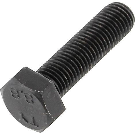 TH M8X25 Pas 100 Acier 8.8 Noir EF DIN 961 (1/2)
