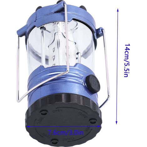 Zeltlampe – Camping – sicher und robust – mit Griff – ideal zum Wandern und Nachtangeln