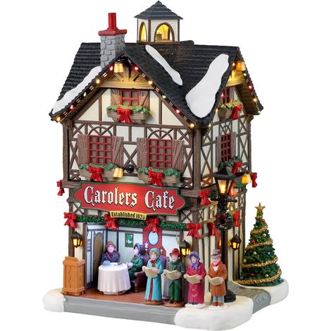Lemax Carolers Cafe 35024 Villaggio di Natale (1/2)