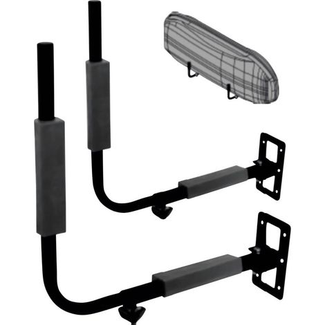 FISCHER FAHRRAD Support mural pour coffre de toit (1/4)