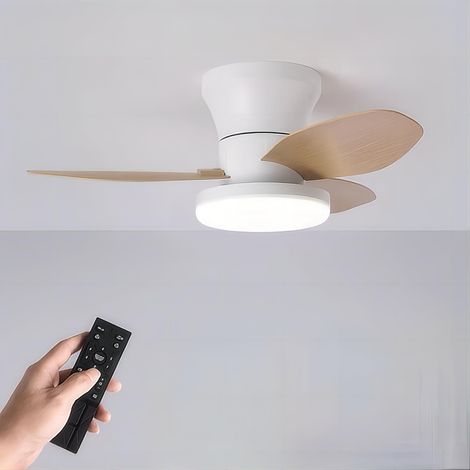 Deckenventilator mit Licht 65cm Fernbedienung leise (1/5)