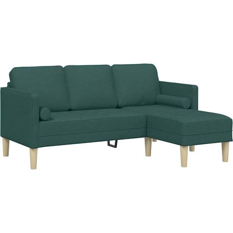 Ensemble de Canapé  Sofas avec coussin Vert foncé Polyester (1/5)