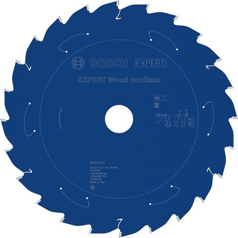 1x Lame de scie circulaire EXPERT Wood cordless pour scies à onglets (1/5)