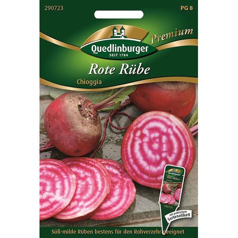 Quedlinburger Rote Rübe Chioggia - Premium Gemüsesamen