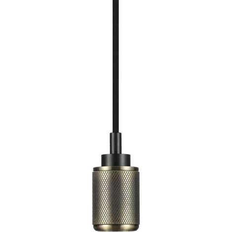 Lámpara de araña LED de metal V-TAC con portalámparas E27 (máx. 60 W), color bronce