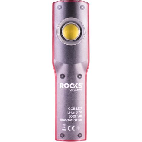 Lampada Officina ROOKS COB LED 1000 Lumen 10+3W (OK-03.3006)