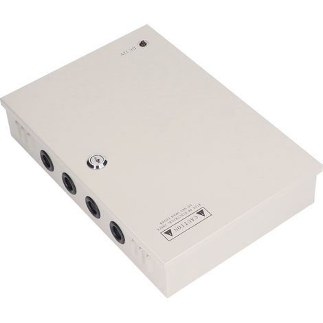 12V 10A Netzteil, 18 Ausgänge, wasserdicht, diebstahlsicher, Überwachungskamera für 110V elektronische Geräte (1/5)