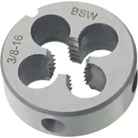 Filiera in HSS DIN 223 whitworth BSW filettatura 2” x 4-1/2” - UT 10 FW15