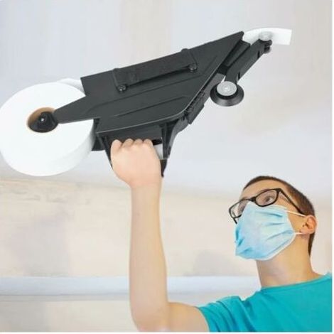 Outil plaquiste avec roue d'angle intérieure – Changement rapide – Sangles réglables – Poignées rembourrées – Pour joints de panneau de gypse (1/4)