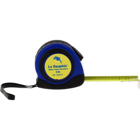Mètre à ruban sur blister  5 m x 2,5 cm